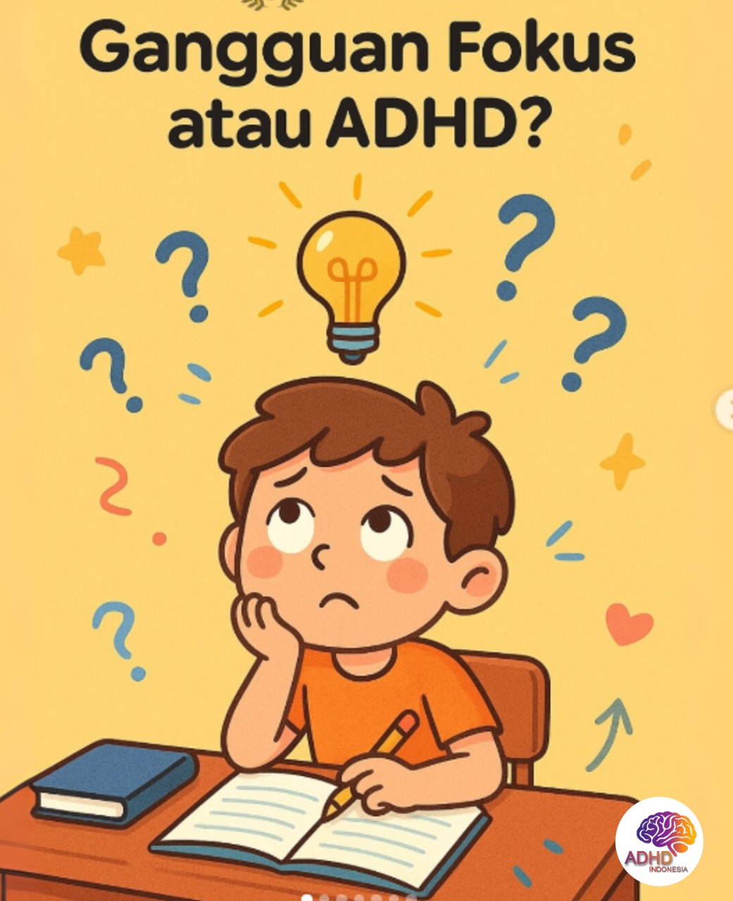 ADHD dan Kesulitan Fokus Anak: Edukasi untuk Keluarga di Kabupaten Lombok Barat
