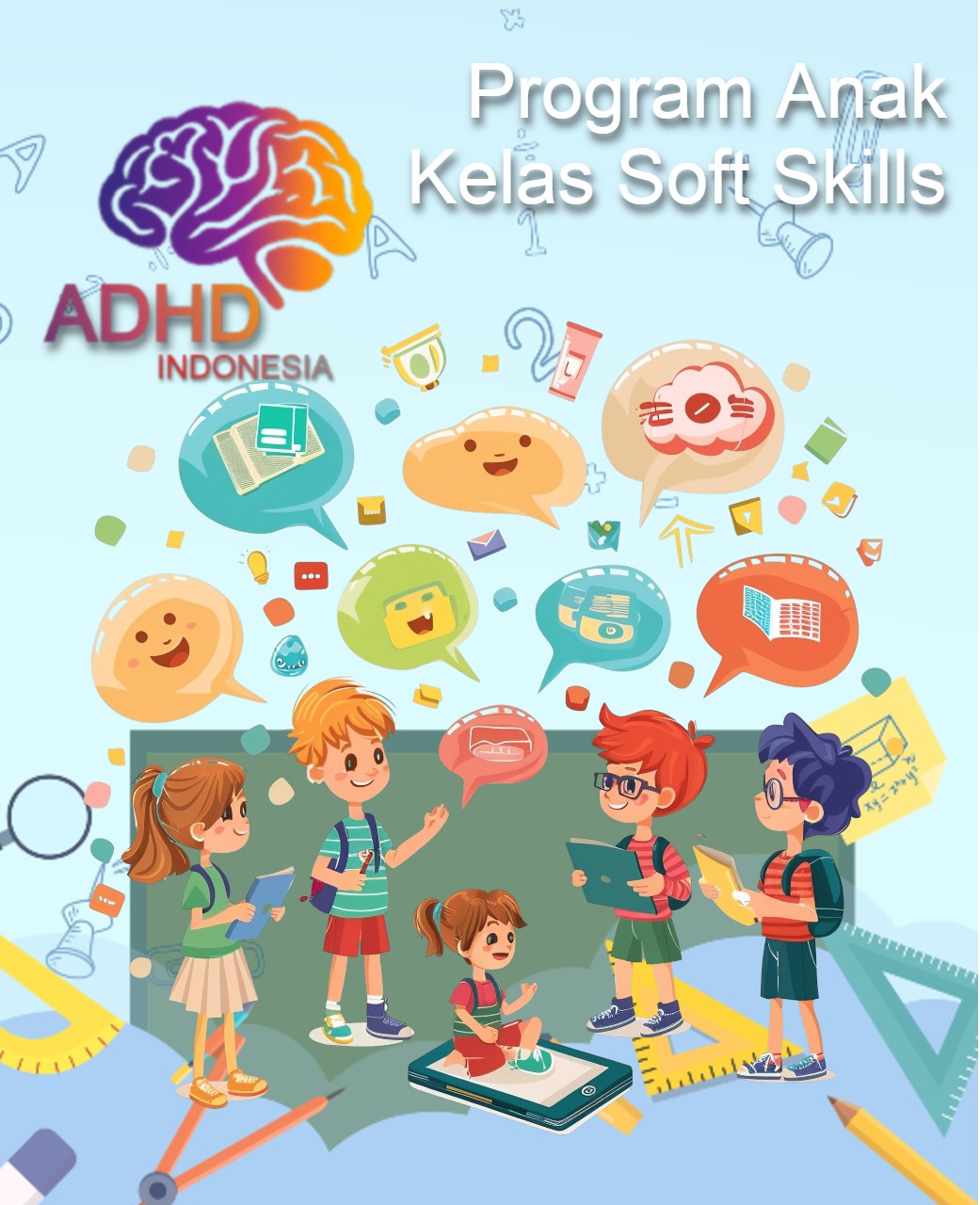 Program ADHD Indonesia Kabupaten Lombok Barat Kelas Soft Skills Anak ADHD