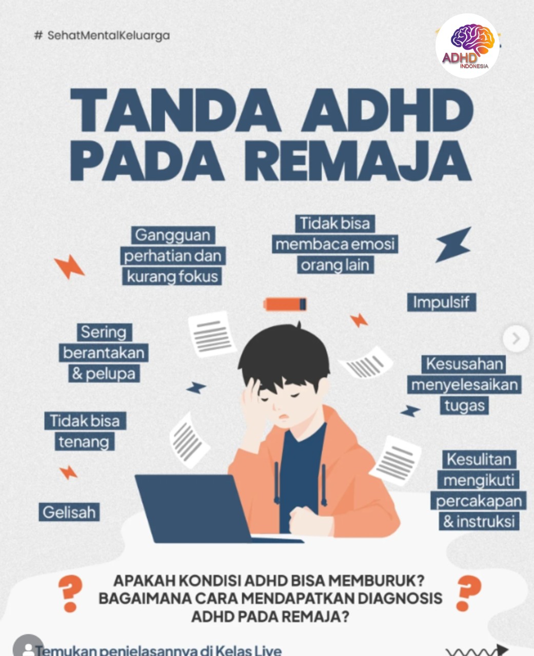 Screening ADHD Non-Diagnostik: Edukasi Awal bagi Orang Tua di Kabupaten Lombok Barat
