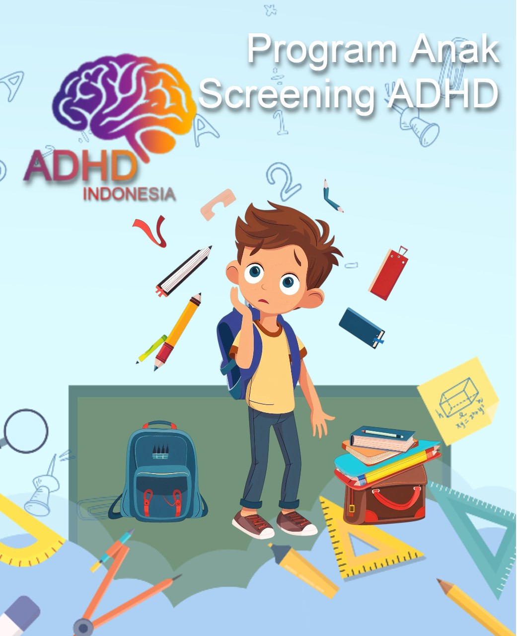 Program ADHD Indonesia Kabupaten Lombok Barat Screening ADHD Non-Diagnostik